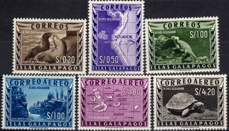 0001-0006 Galapágy