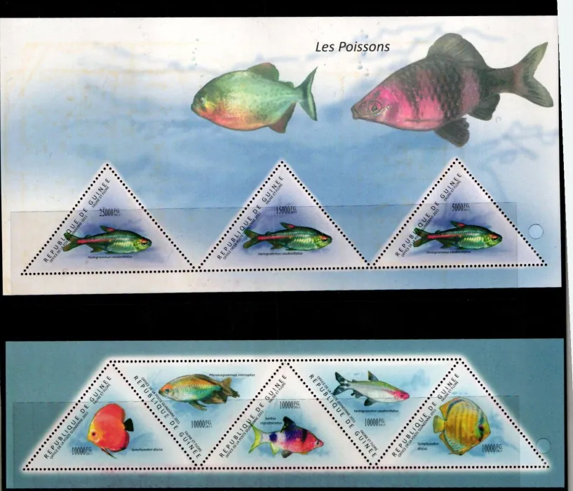 08594-08598 BL 1986 Fauna