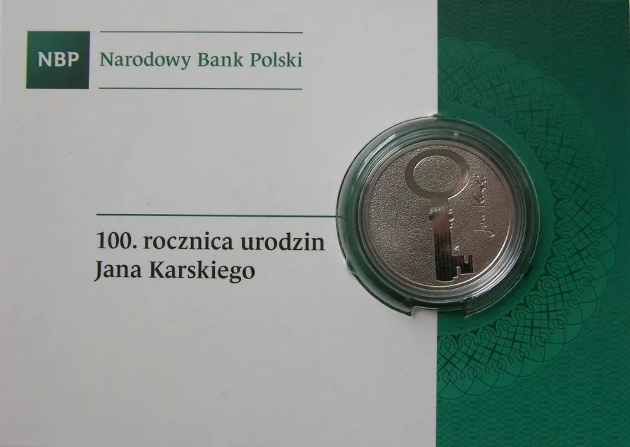 10 Zlote 2014 - 100. rocznica urodzin Jana Karskiego