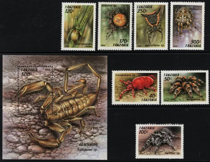 1798-1804 + 1805 BL 255 Fauna
