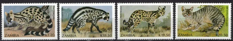 0540-0543 Fauna