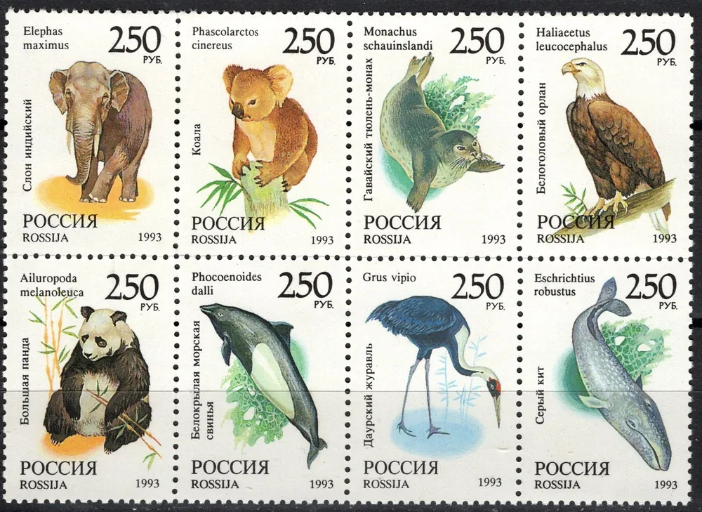 0351-0358 Fauna