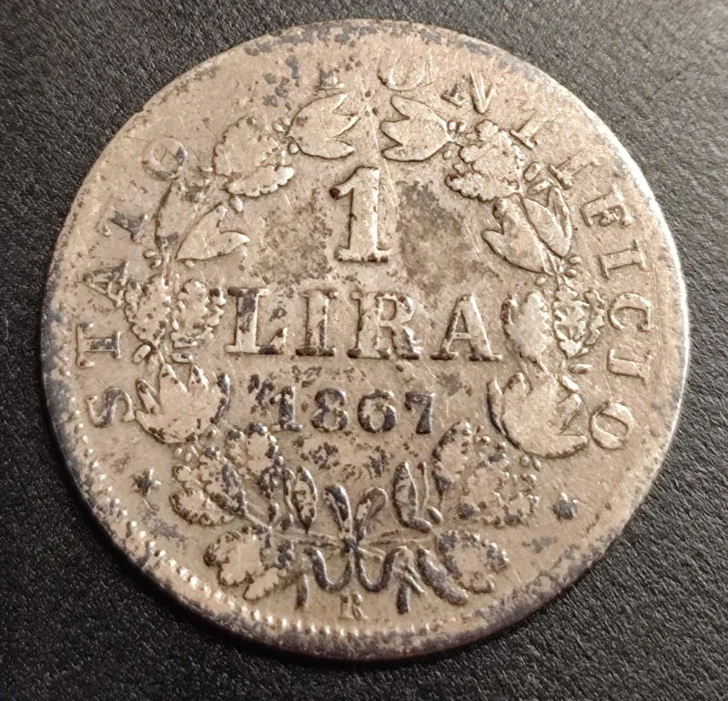 1 Lira 1867
