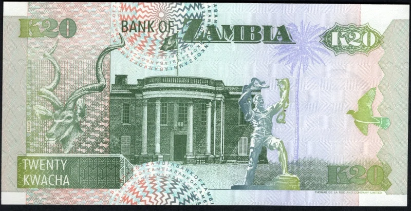 20 Kwacha 1992 - Zambia