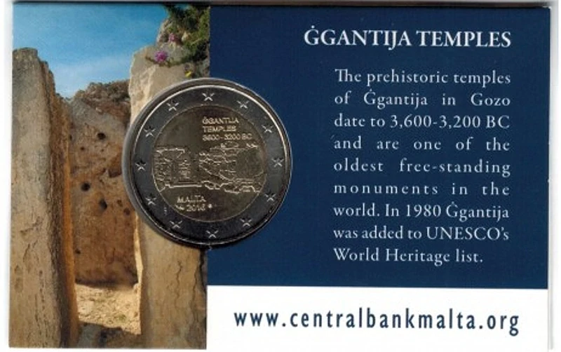 Malta 2016 Coincard