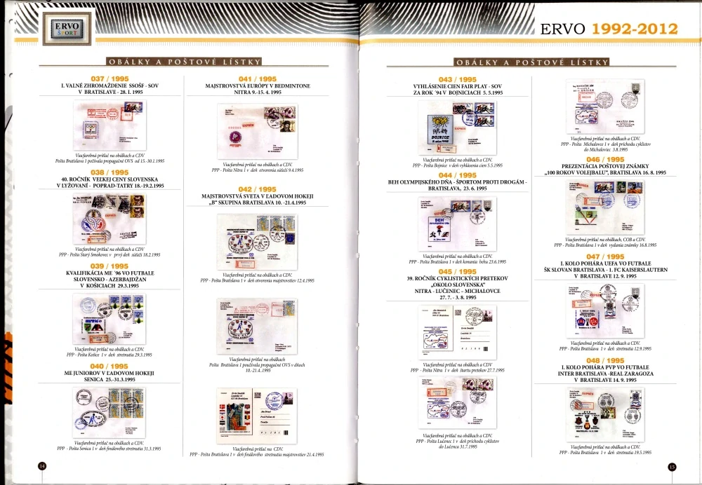 ERVO 1992 - 2012