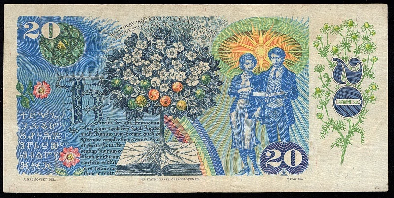 20 Kčs - 1988 - Séria H 76