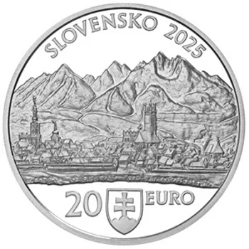 2025/081, 20€ - Pamiatková rezervácia Kežmarok PROOF
