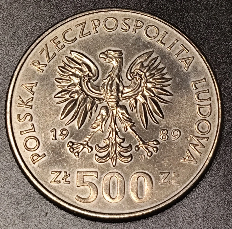 500 Złotych 1989