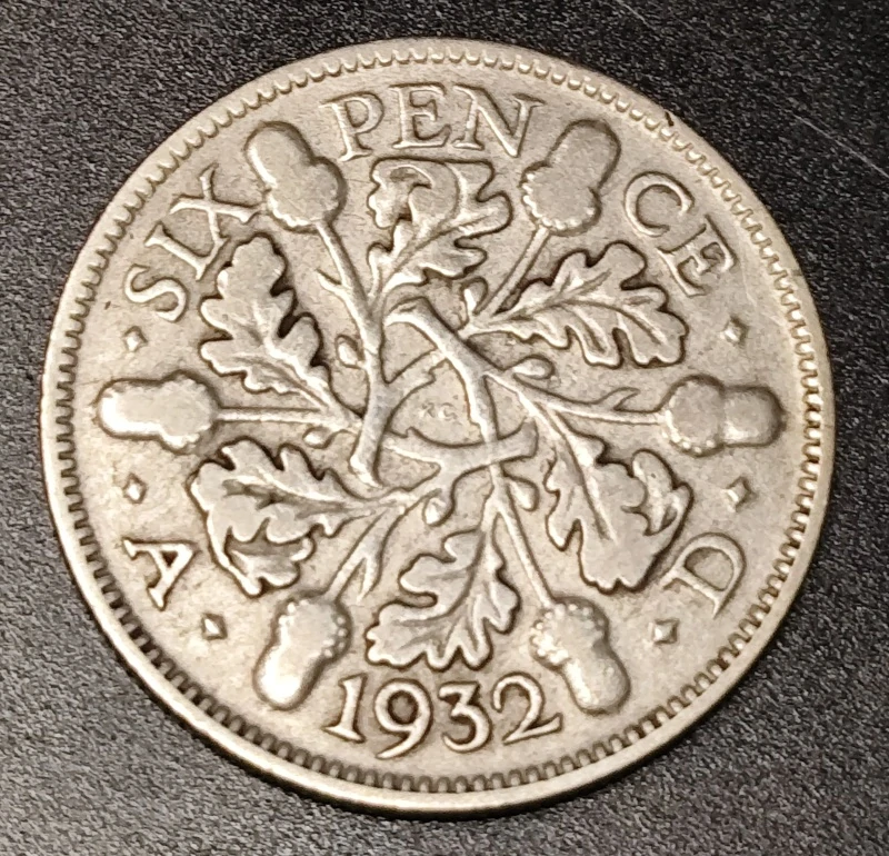 6 Pence 1932