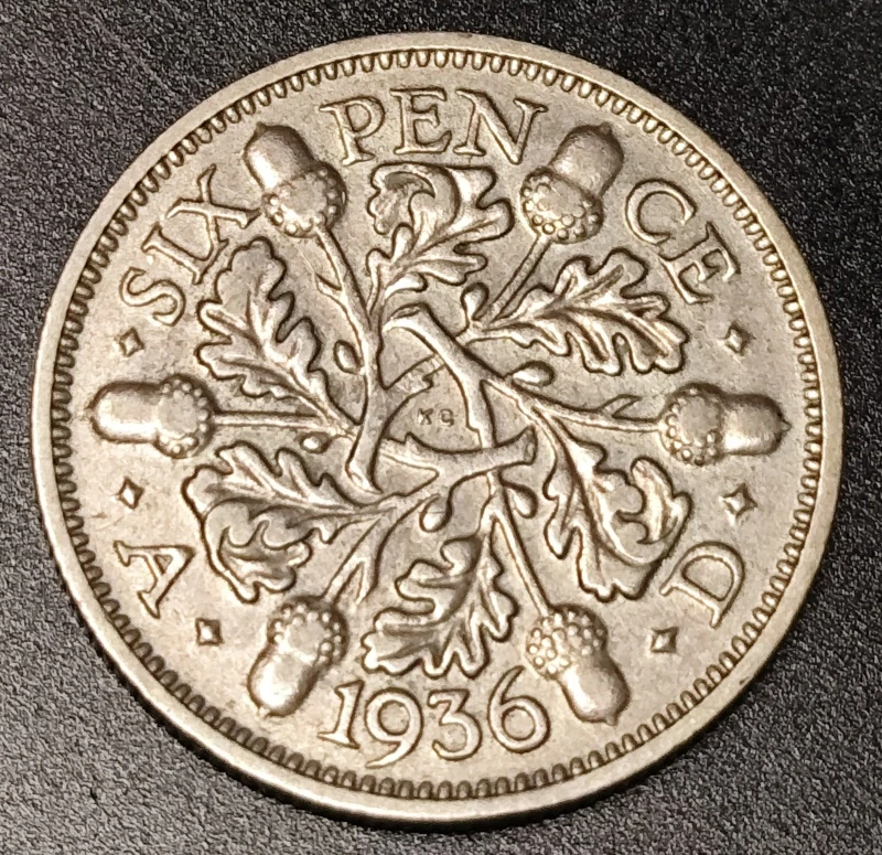 6 Pence 1936