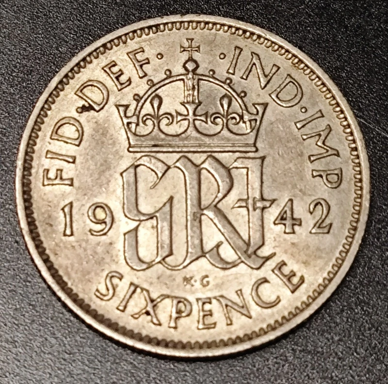 6 Pence 1942