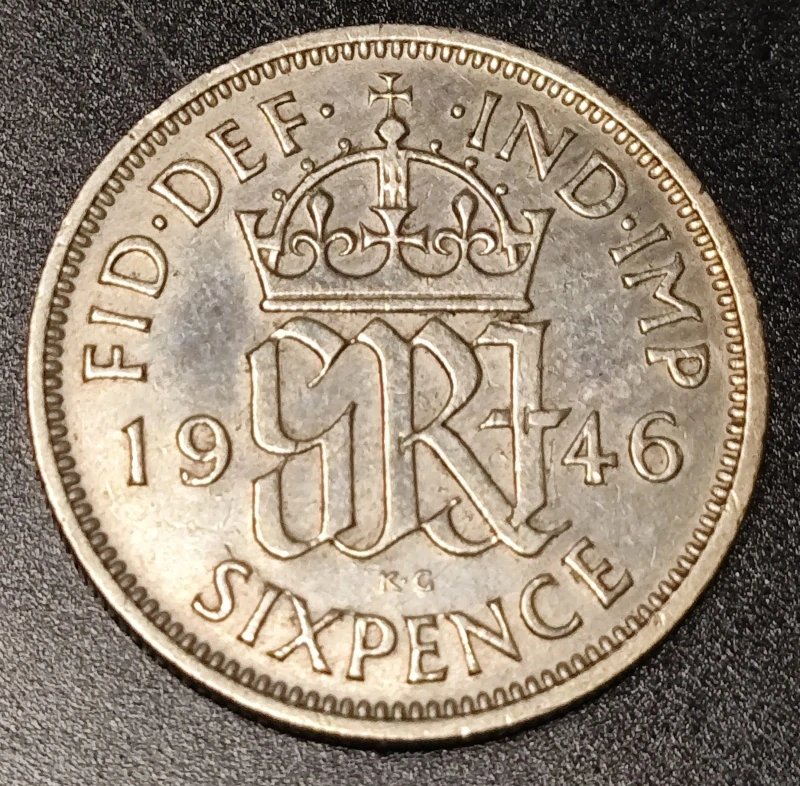 6 Pence 1946