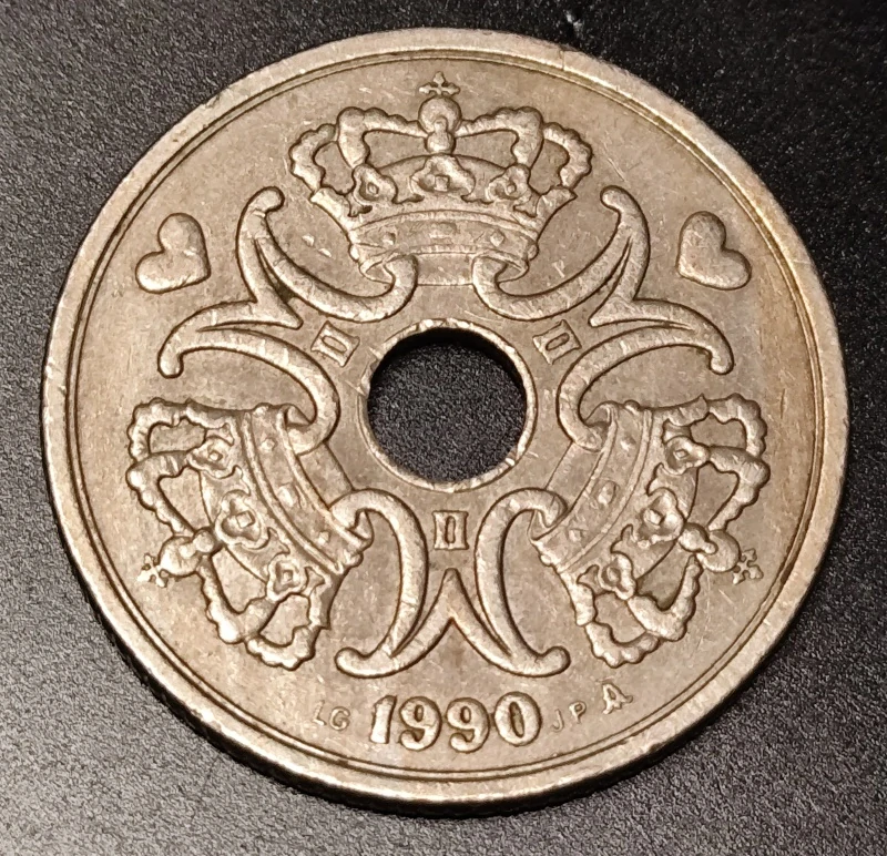 5 Kroner 1990