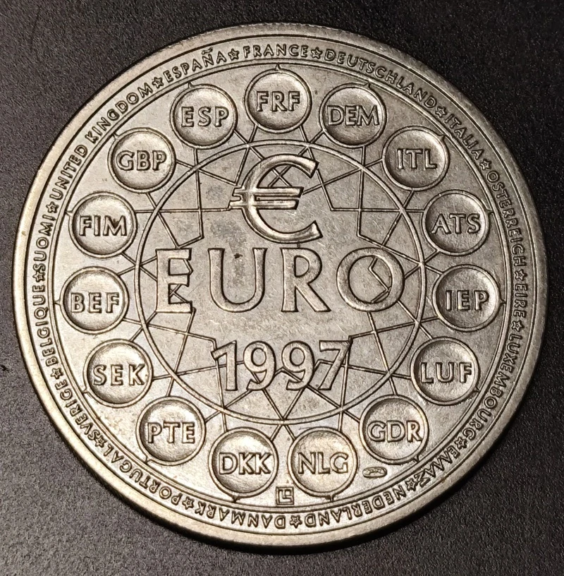 Medaila Euro 1997