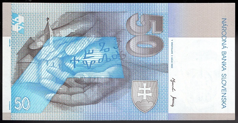 SK38/ 50 Sk - Slovensko - Séria K, 2002