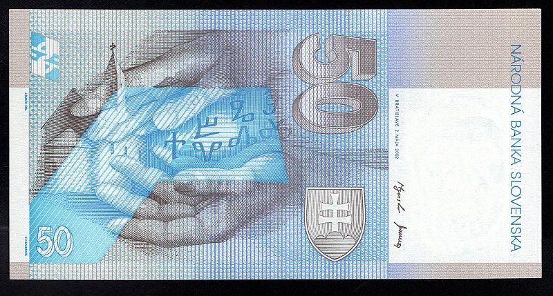 SK38/ 50 Sk - Slovensko - Séria K, 2002
