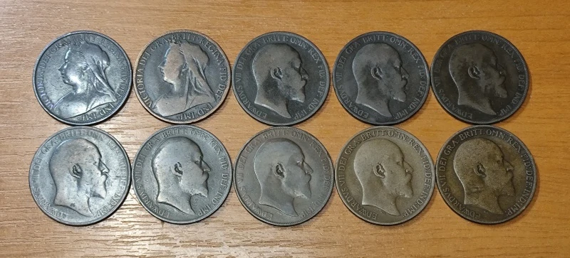 LOT 1 Penny 1900 - 1909