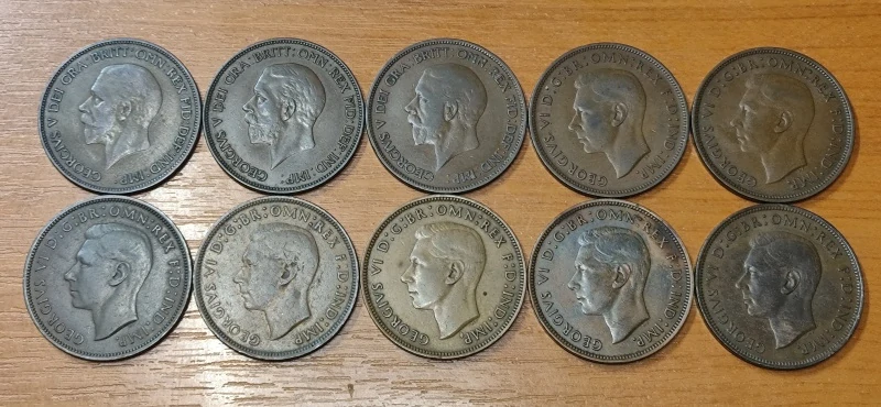 LOT 1 Penny 1934 - 1946