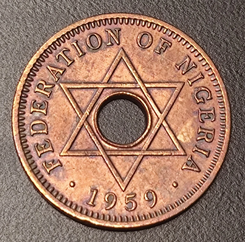 1/2 Penny 1959
