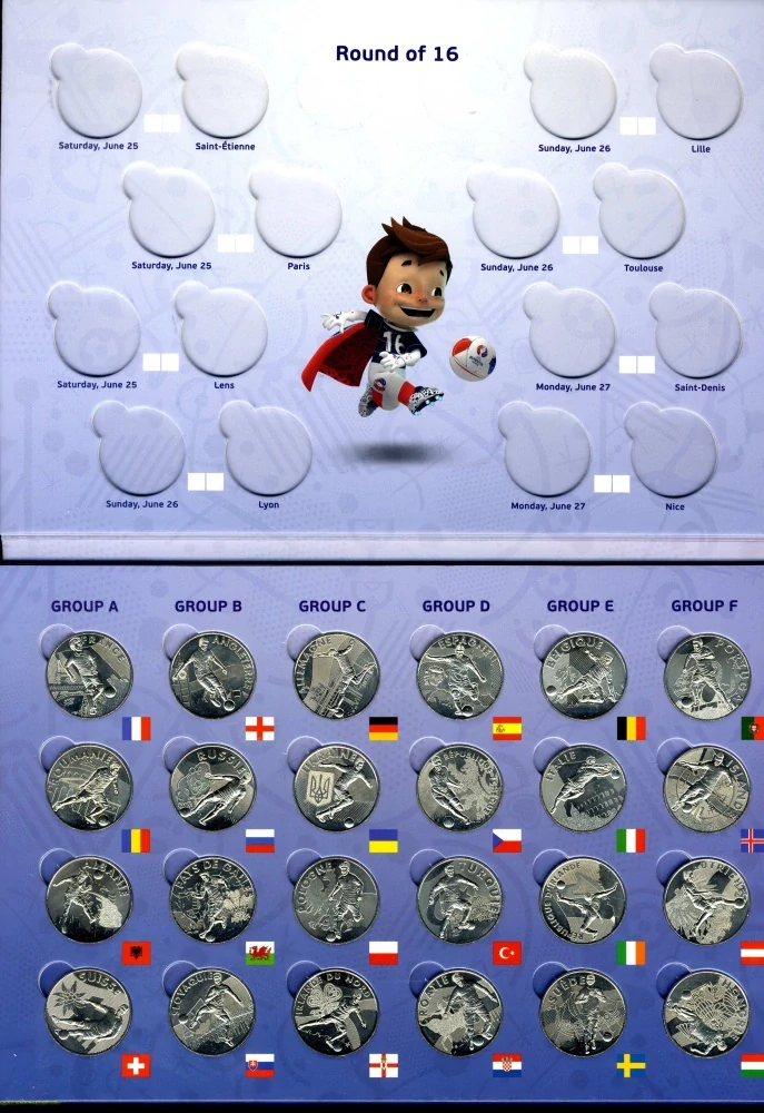 Francúzsko - Medaile / UEFA EURO 2016