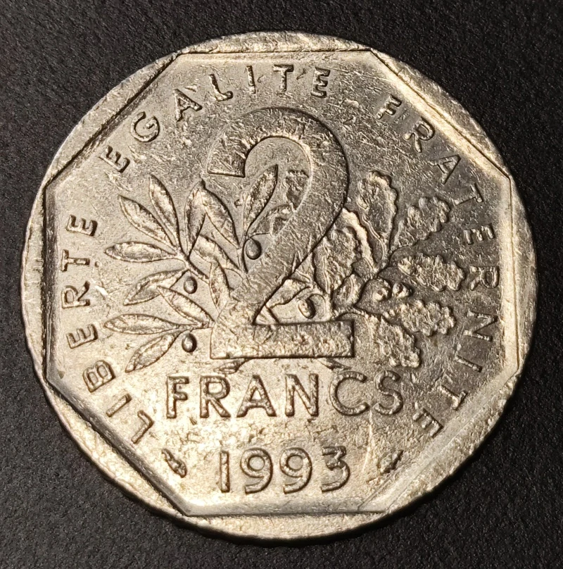 2 Francs 1993