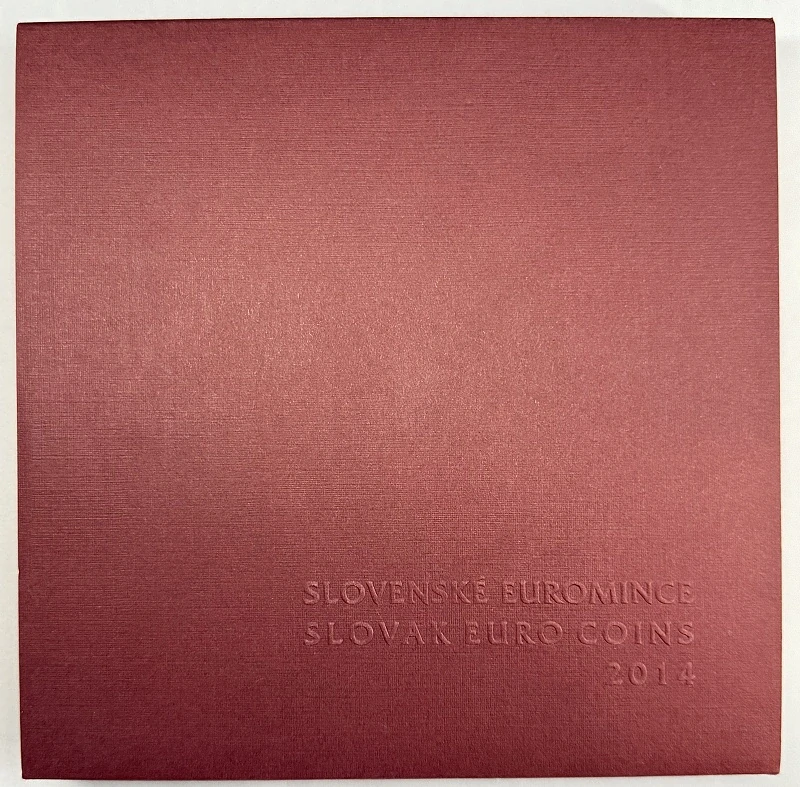 2014 Sada Slovenských Euro mincí PROOF - OH Soči