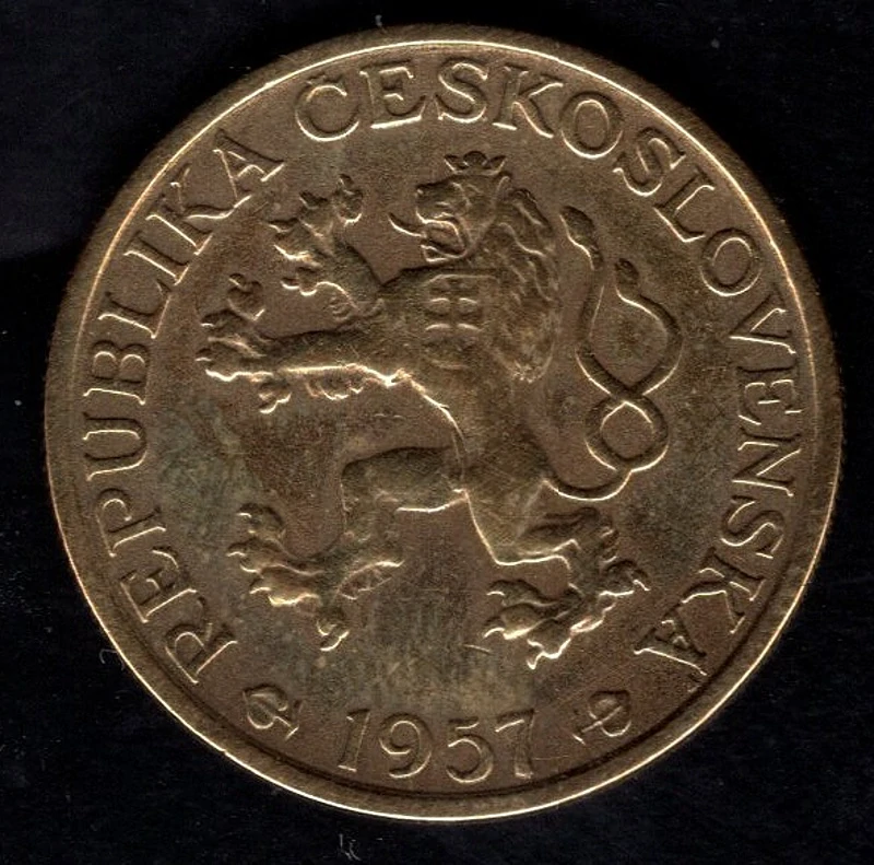 66/ 1957 - 1 Kčs