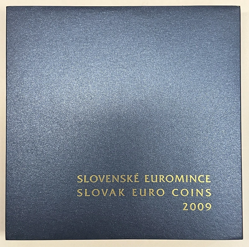 2009 Sada Slovenských Euro mincí PROOF - Prvý súbor SK euromincí