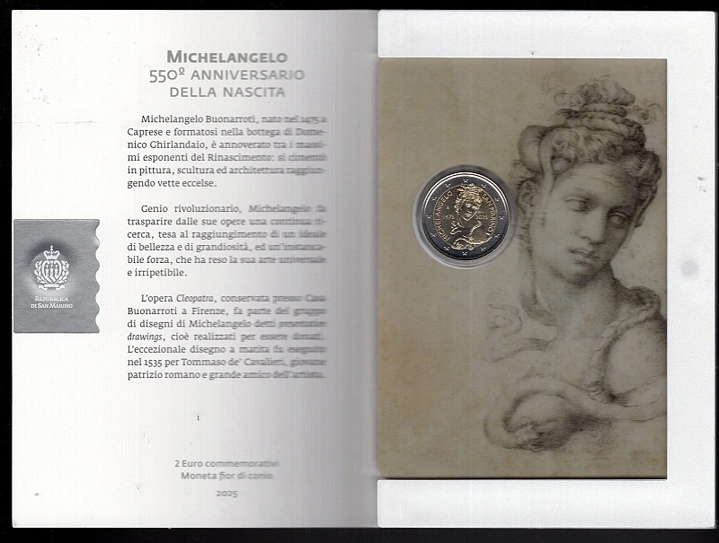 San Marino 2025 II. - Michelangelo