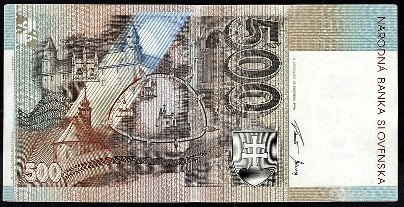 SK18/ 500 Sk - Slovensko - Séria F, 1996
