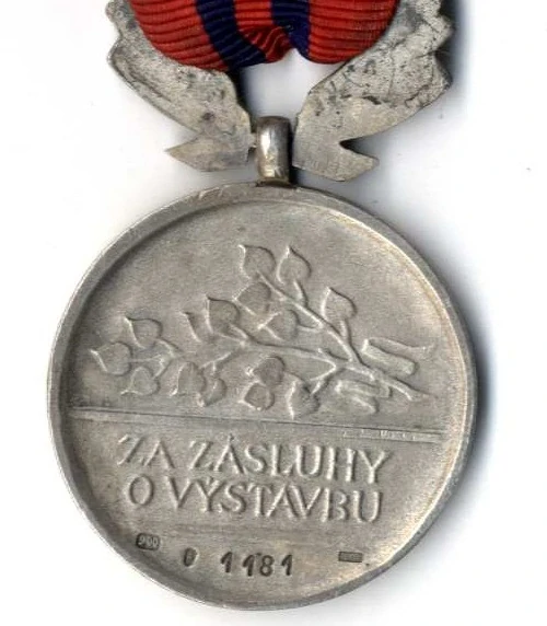 ČSR - Za zásluhy o výstavbu