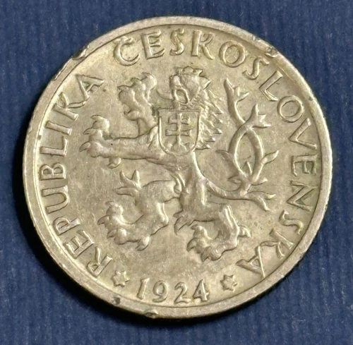 07/  1924 - 1 Kč.