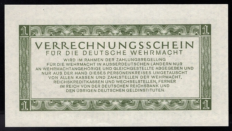 Wehrmacht - 1 Reichsmark 1944 aUNC