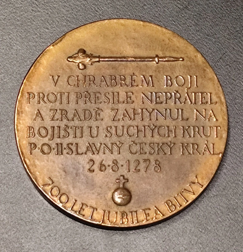 Medaila Premysl Otakar II.