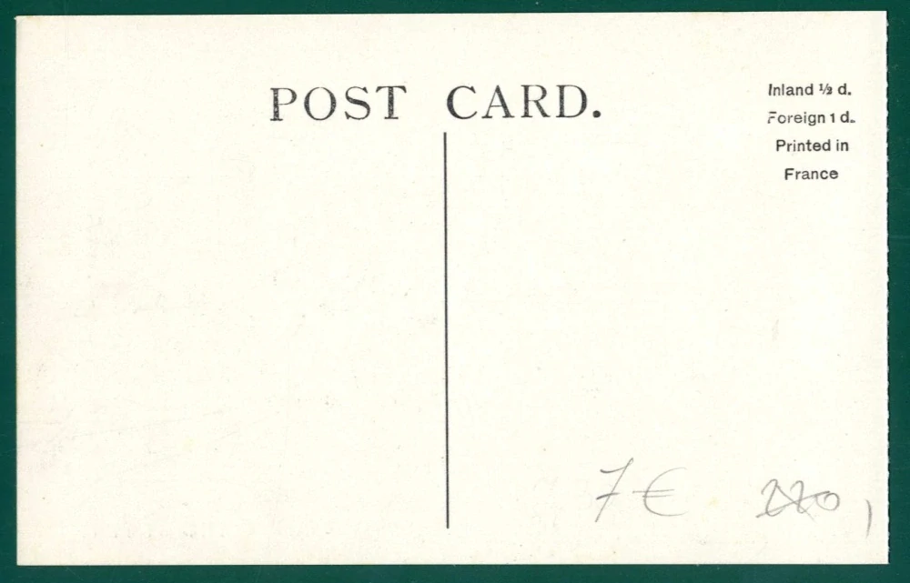 Auto - dobová pohľadnica