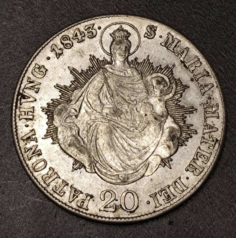20 Kreuzer 1843 B