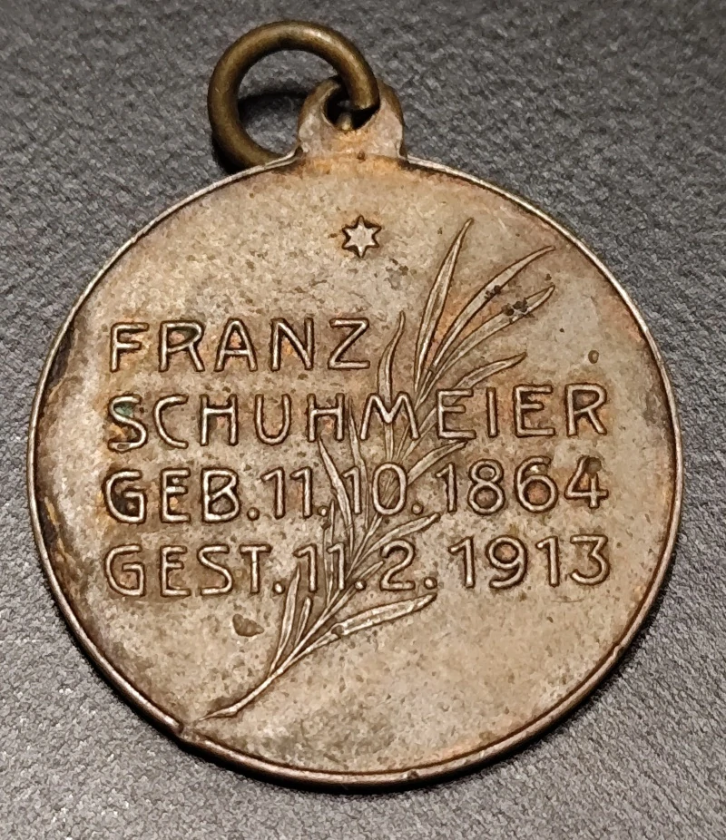 Medaila Franz Schuhmeier 1913