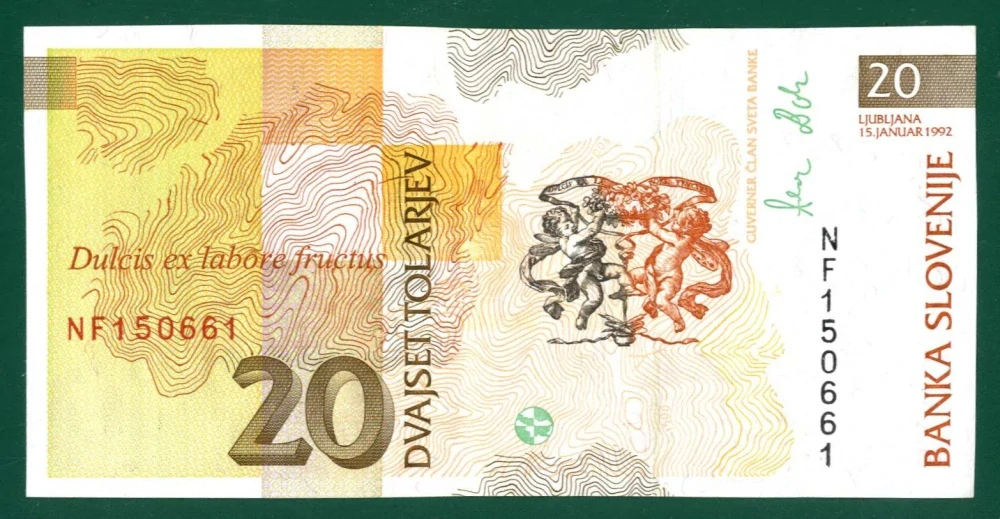 20 Tolarjev - Slovinsko