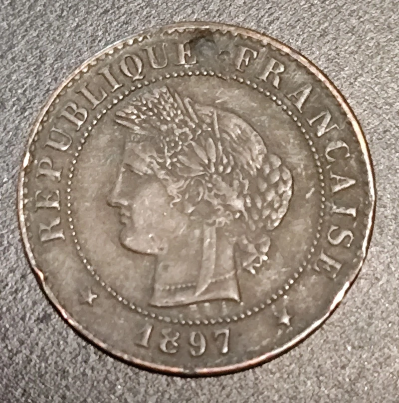 1 Centime 1897