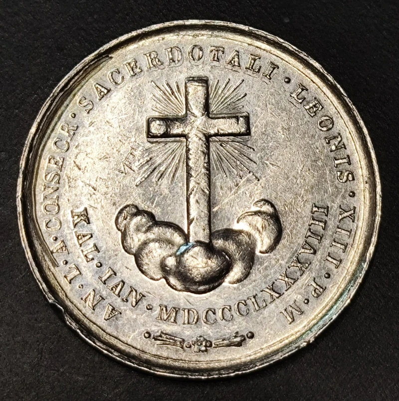 Medaila Lev XIII. 1888