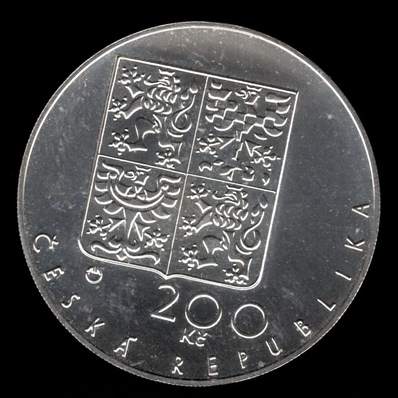 02/ 200 KČ 1994 - 650. Výročí založení pražského arcibiskupství a položení zákl. kamene ke Katedrále sv. Víta