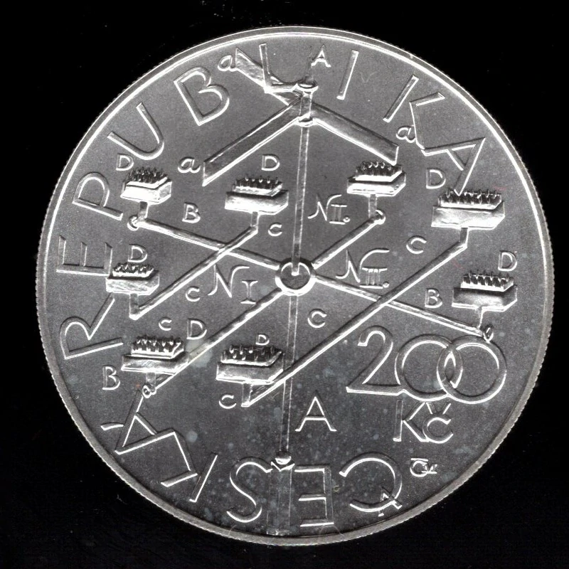 45/ 200 KČ 2004 - 250. výročí sestrojení bleskosvodu Prokopem Divišem