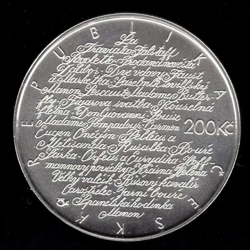 59/ 200 KČ 2007 - 100. výročí narození Jarmily Novotnézákladního kamene Karlova mostu