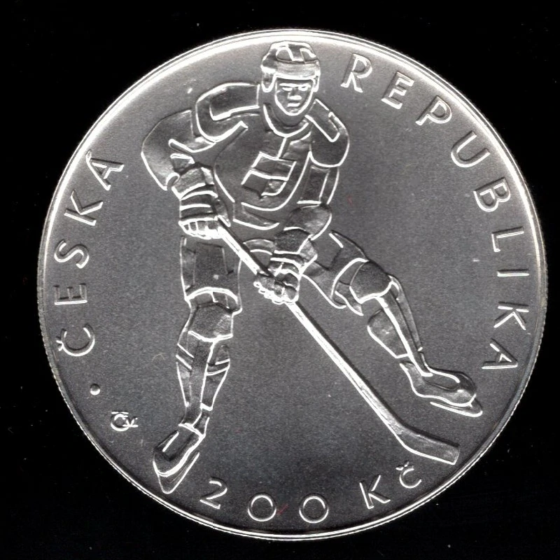66/ 200 KČ 2008 - 100. výročí založení Českého svazu ledního hokeje