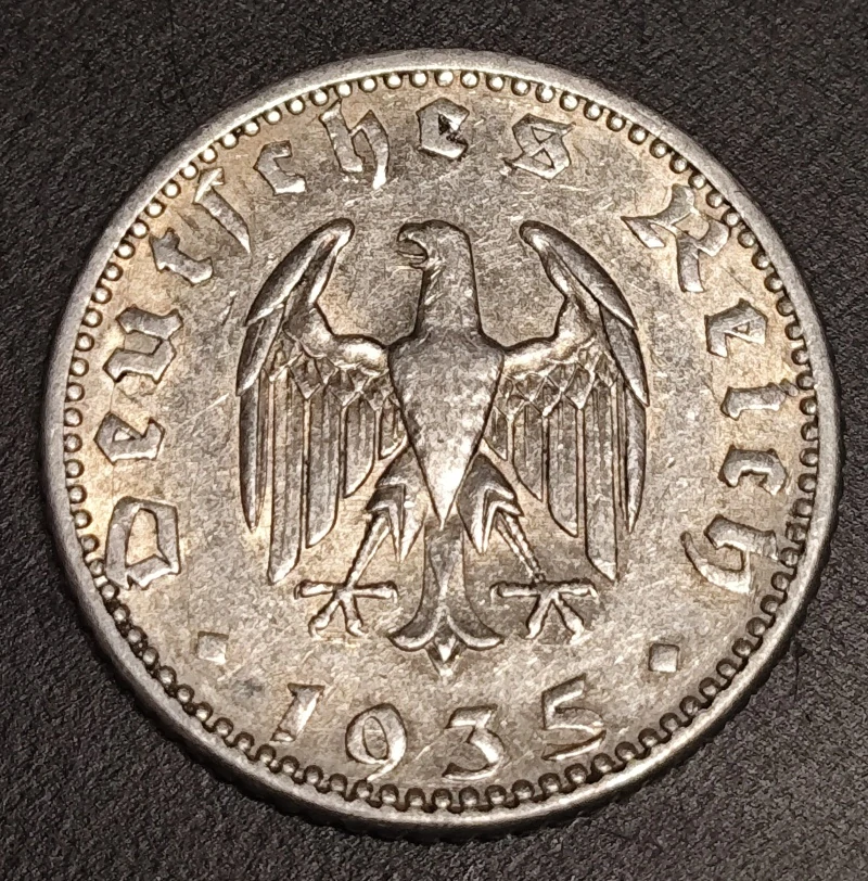 50 Reichspfennig 1935 A