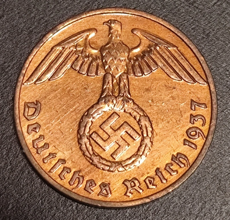 1 Pfennig 1937 F
