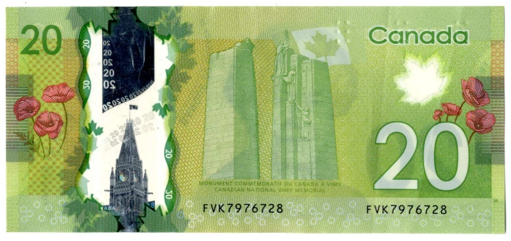 20 Dollar, 2020