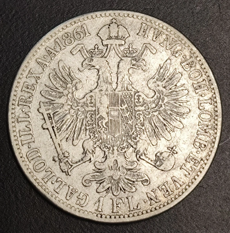 1 Florin 1861 A