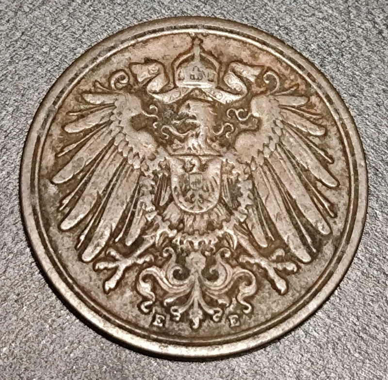 1 Pfennig 1898 E